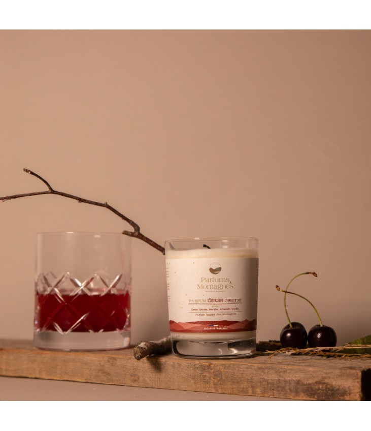 Bougie parfumée Cerise Griotte