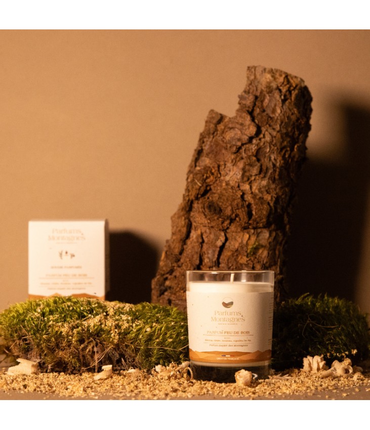 Bougie parfumée Feu de Bois
