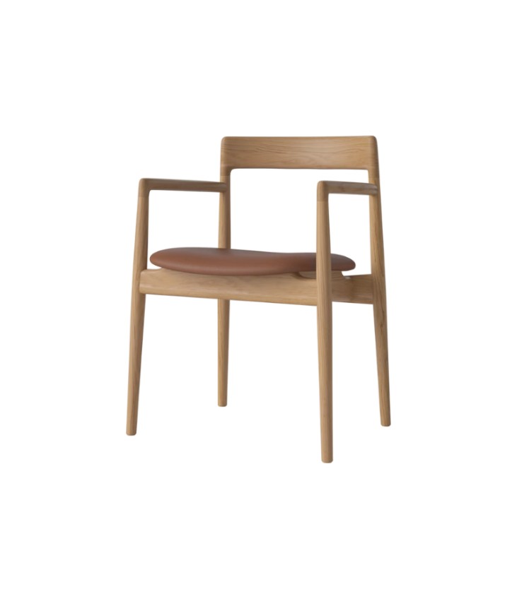 Chaise Calma rembourrée